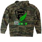 EcoPro, a Forest Camo Heavyweight Camo Pullover Hoodie (back-view)