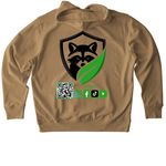 EcoPro, a Latte Stanley/Stella Unisex Cruiser 2.0 Pullover Hoodie (back-view)