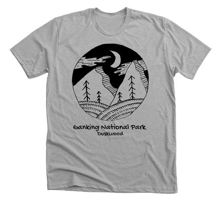 Ganking National Park : Duskwood, a Athletic Heather Premium Unisex Tee