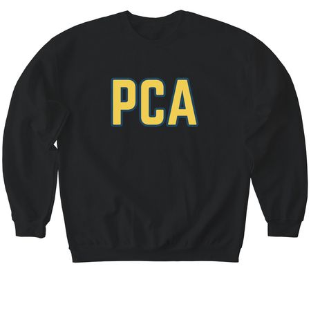 Bold PCA, a Black Softstyle Crewneck Sweatshirt