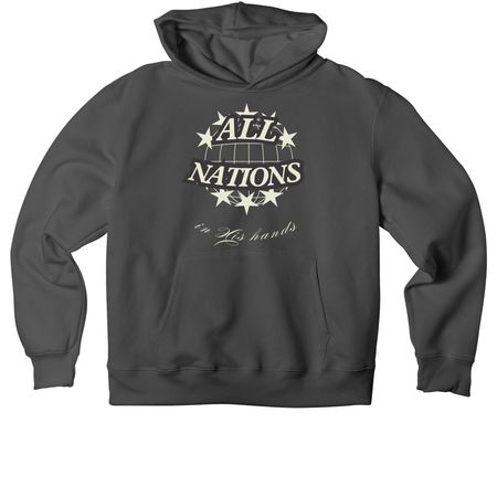 All Nations, a Asphalt Premium Heavyweight Pullover Hoodie