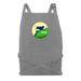 Classic Logo Apron, a Grey Denim Recycled Denim Bib Apron
