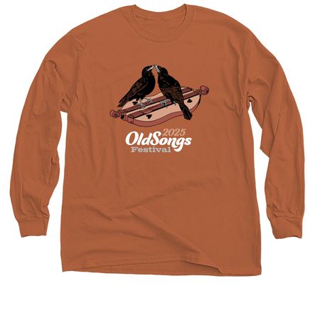 2025 Old Songs Festival&nbsp;T-shirt, a Texas Orange Classic Long Sleeve Tee