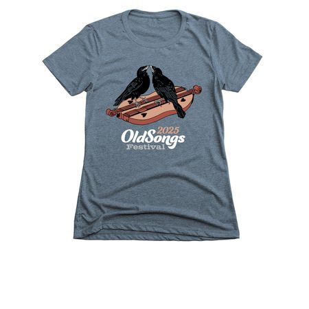 2025 Old Songs Festival&nbsp;T-shirt, a Indigo Women's Slim Fit Tee