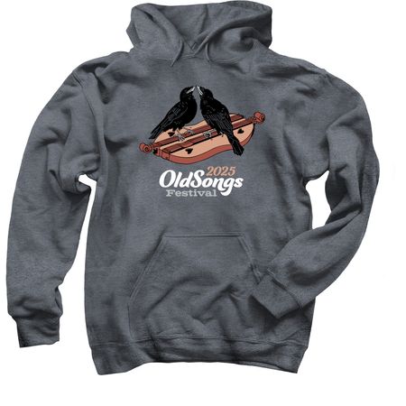 2025 Old Songs Festival&nbsp;T-shirt, a Dark Heather Pullover Hoodie