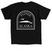 Tyonek Shirt, a Black Classic Unisex Tee (back-view)