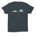 Cat Approved FTLOJ Logo, a Dark Grey Premium Cotton Tee