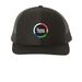 Motley Logo Hat, a Black Printed Snapback Trucker Cap