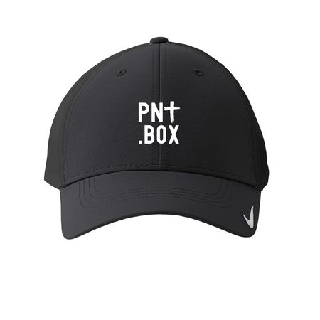 PNT.BOX Hats, a Anthracite Printed Nike Dri-FIT Legacy Performance Cap