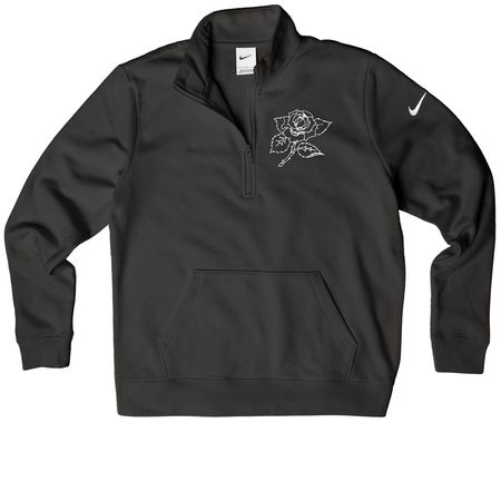 Nike women club half zipper pullover, a Anthracite Nike Women's Club Half Zip Pullover