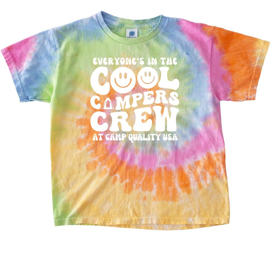 Cool Campers Crew, a Eternity Youth Tie Dye Tee