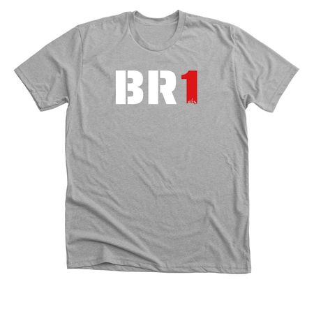 BR1 Standard Issue, a Athletic Heather Premium Unisex Tee