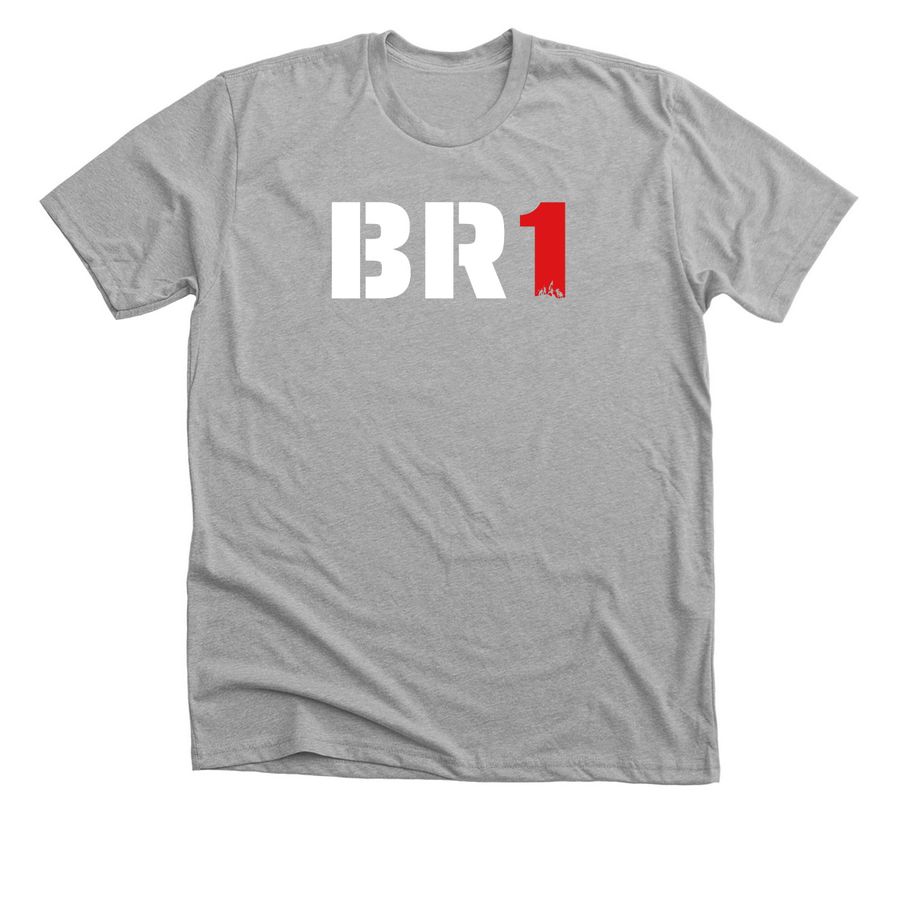 BR1 Standard Issue, a Athletic Heather Premium Unisex Tee