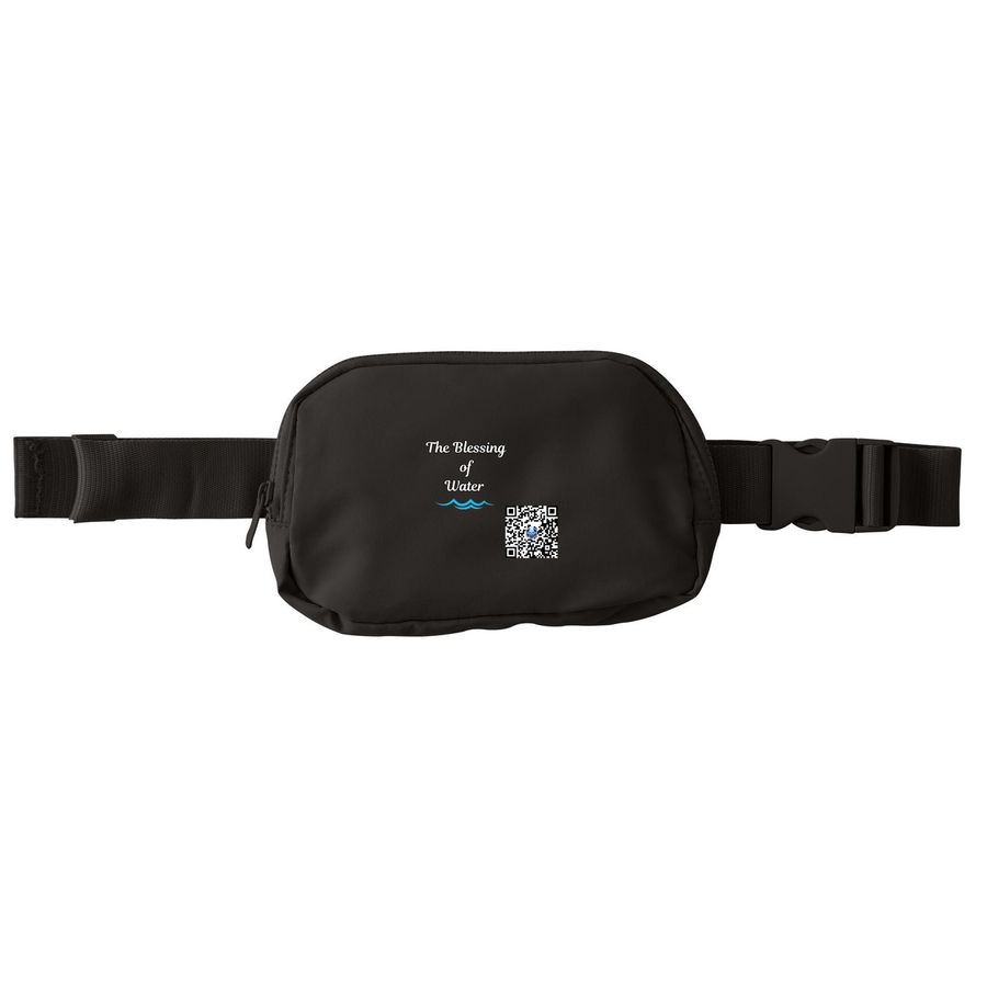 Hip bags for Kenya Water Project, a Deep Black Matte Hip Pack