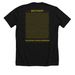 Childhood Cancer Awareness 2023- OAF Shirts, a Solid Black Blend Premium Unisex Tee (back-view)