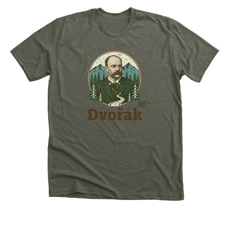 Oshkosh Symphony Orchestra - 85th Season, a Heather Military Green Premium Unisex Tee