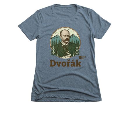 Oshkosh Symphony Orchestra - 85th Season, a Indigo Women's Slim Fit Tee