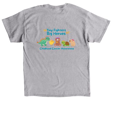 Tiny Fighters, Big Heroes, a Sport Grey Classic Unisex Tee