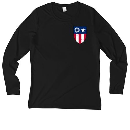 Ghosts Active Collection, a Black Women's UV Performance Long Sleeve Tee