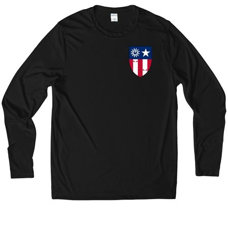 Ghosts Active Collection, a Black UV Performance Long Sleeve Tee