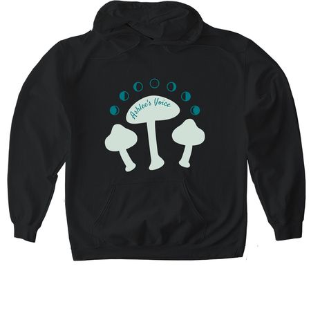 Ashlee's Voice 2026, a Black Gildan Softstyle Pullover Hoodie