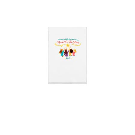 Yard Sign, a White 12" x 18" Yard Flag