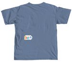 Duck Pun 1 (eider), a Blue Jean Comfort Colors Unisex Tee (back-view)