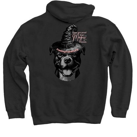 Magical Outerwear - Dark Colors, a Black Pullover Hoodie
