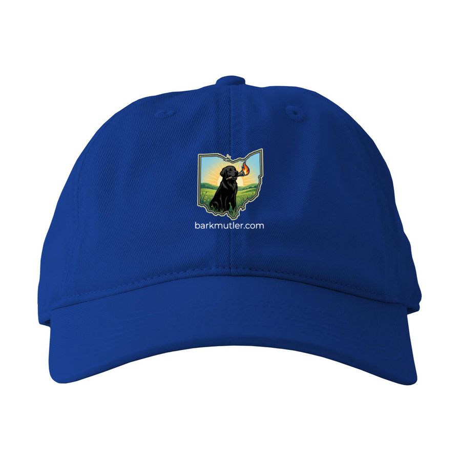 barkmulter.com hat, a Royal Printed Eco Baseball Cap