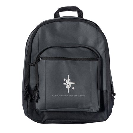 Team Solar Backpack, a Dark Charcoal Everyday Backpack