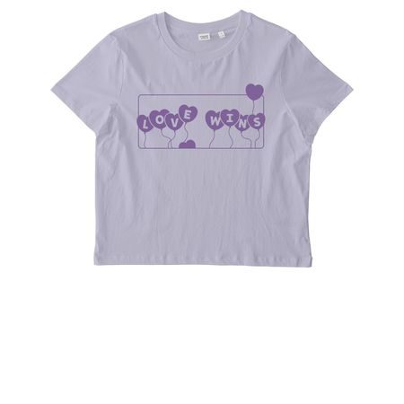 Love Wins - Purple Balloons, a Lavender Stanley/Stella Women?s Stella Muser Tee