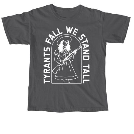 Tyrants Fall, a Pepper Comfort Colors Unisex Tee