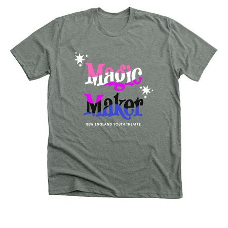Magic Maker Gender Fluid Pride Shirt, a Deep Heather Premium Unisex Tee