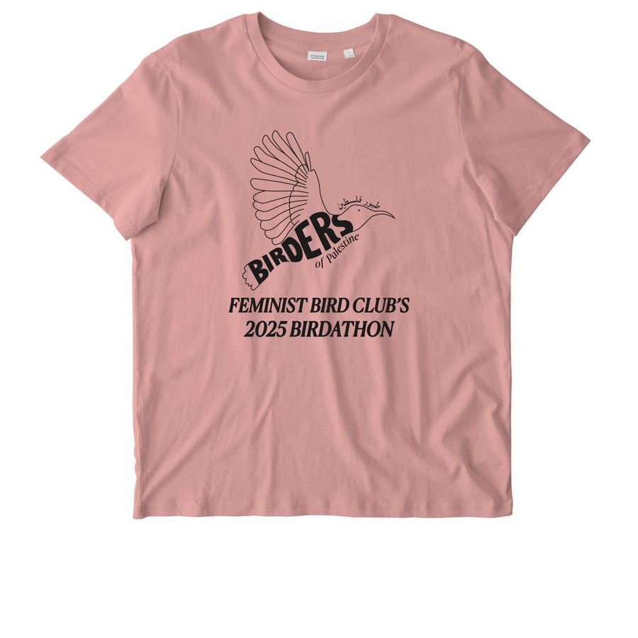 Birders of Palestine Birdathon, a Canyon Pink Stanley/Stella Unisex Crafter Tee