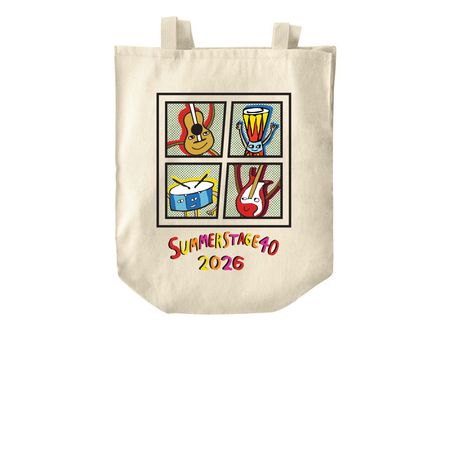 SummerStage Tote, a Natural Over-the-Shoulder Shopping Tote Bag