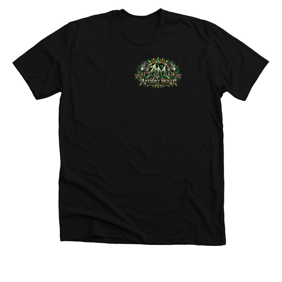 Artist Merch, a Solid Black Blend Premium Unisex Tee