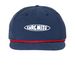 One Shot to Live - Hat (Adult), a Navy/ Red Printed Umpqua Snapback Cap