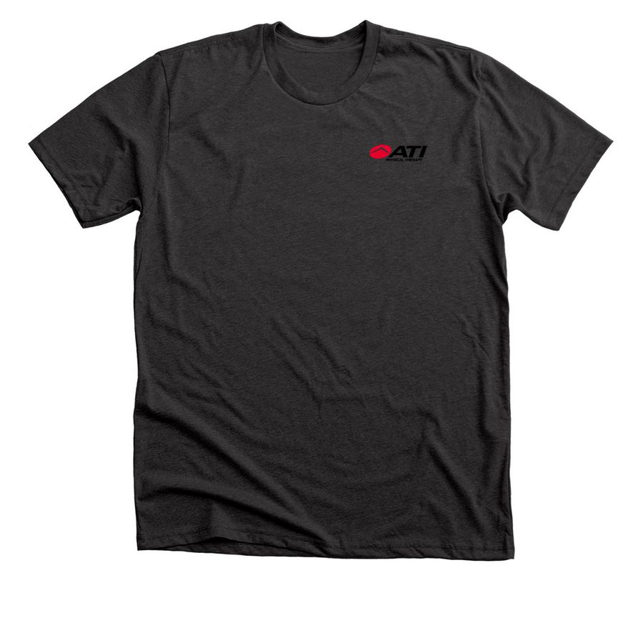 I&D Council - Back Logo, a Dark Grey Heather Premium Unisex Tee