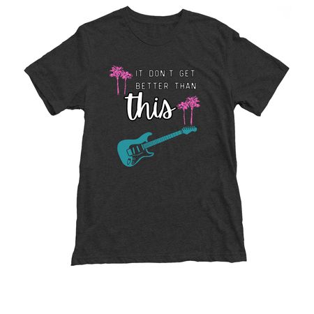 ROCK OF AGES, a Vintage Black Triblend Unisex Tee