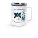 Hope Takes Flight Travel Mug, a White Stainless Steel Travel Mug