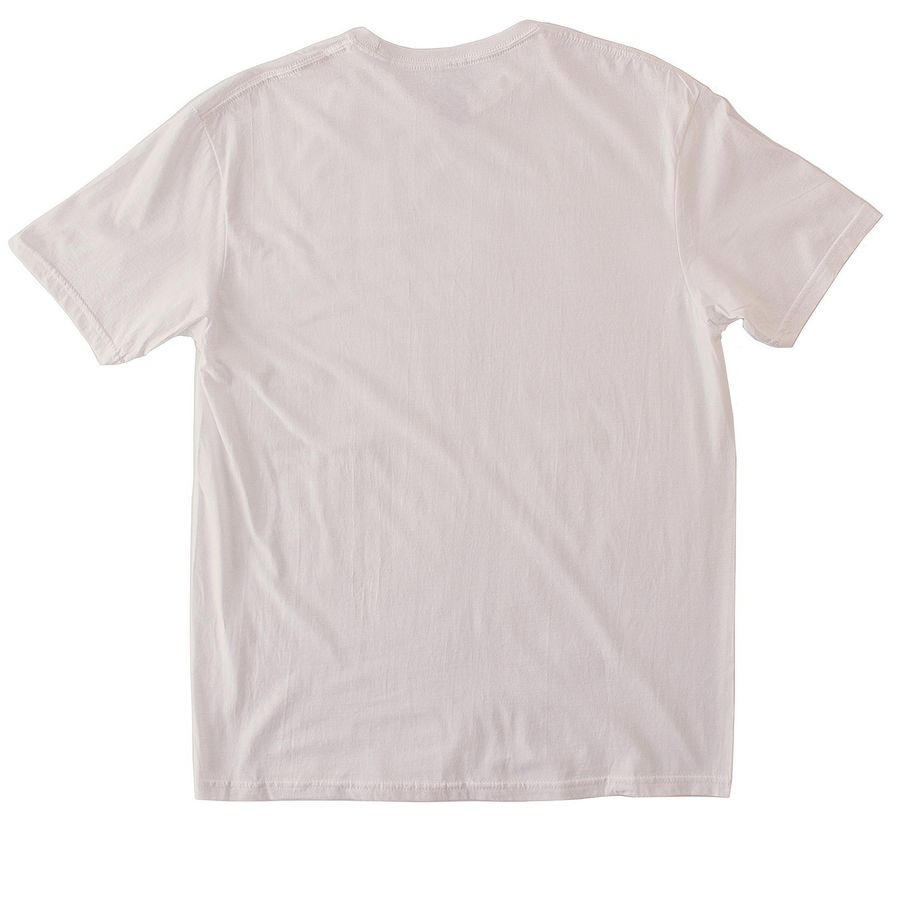 Feel Good Get Up Keep Moving, a Ice Grey Softstyle Cotton Tee (back-view)
