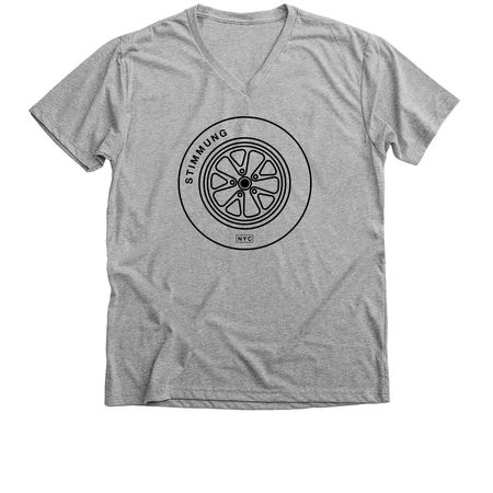 Simmung (vibes), a Athletic Heather Premium V-Neck Tee