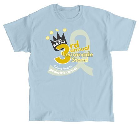 3rd Annual Lemonade Stand, a Light Blue Classic Unisex Tee