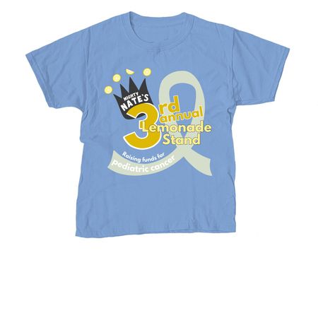 3rd Annual Lemonade Stand, a Carolina Blue Youth Unisex Tee