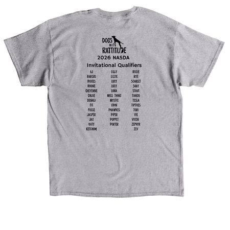 Dogs With Rattitude Qualifier Gear - 2026, a Sport Grey Classic Unisex Tee