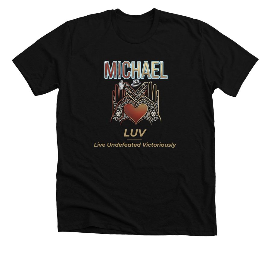 LUV FUN QUOTE SERIES&nbsp;, a Solid Black Blend Premium Unisex Tee