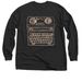 LIMITED TIME TTY MERCH, a Black Classic Long Sleeve Tee