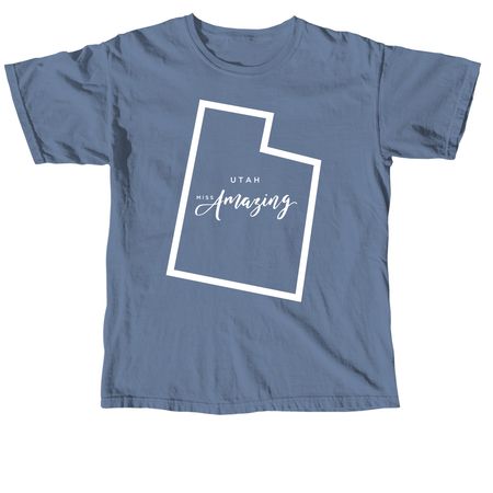 UT Miss Amazing, a Blue Jean Comfort Colors Unisex Tee