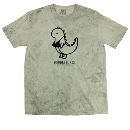 DOUBLE D. REX, a Fern Comfort Colors Colorblast Tee