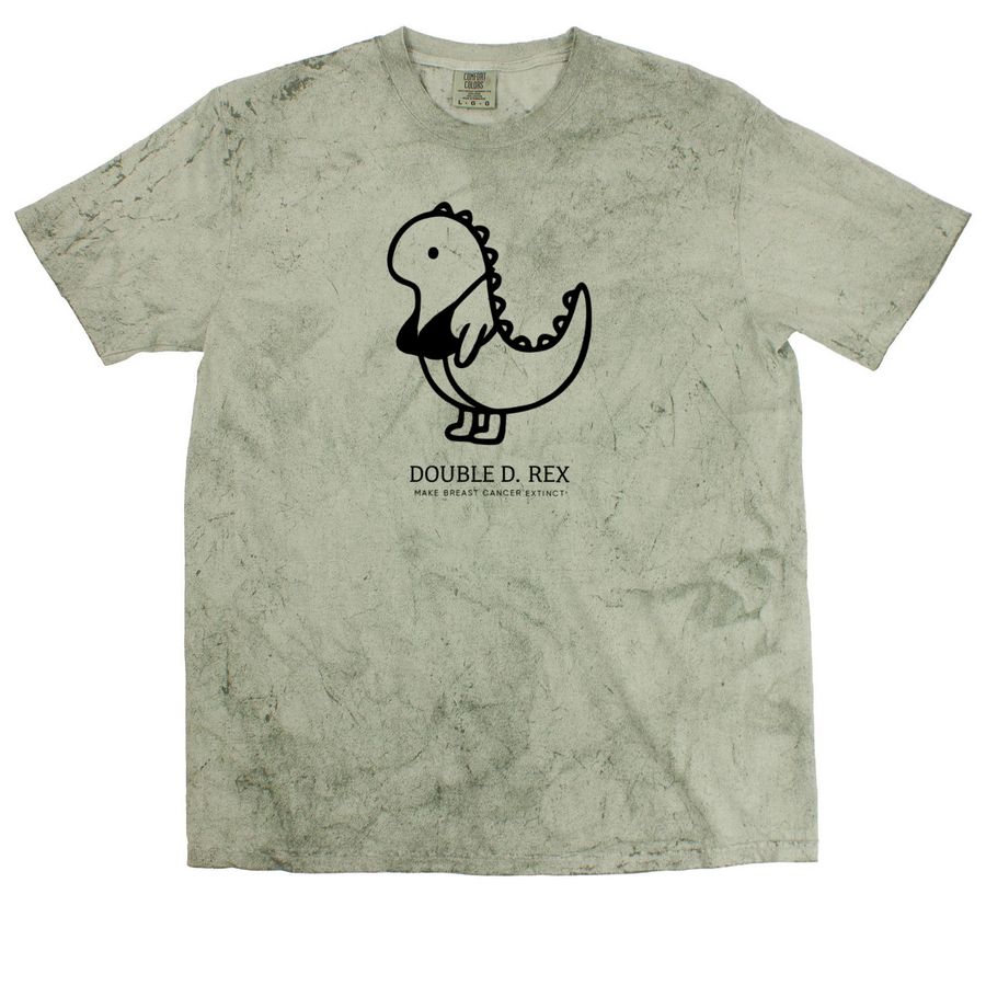 DOUBLE D. REX, a Fern Comfort Colors Colorblast Tee